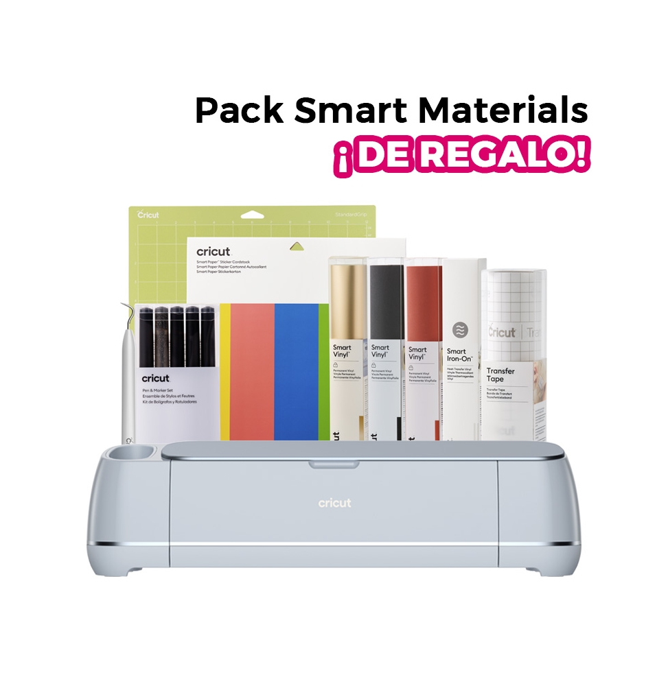 CRICUT MARKER 3 + CURSO COMPLETO ONLINE CRICUT MAKER + PACK SMART MATERIALES