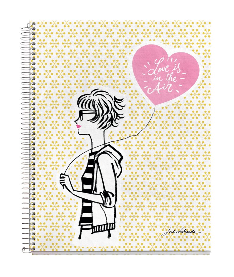 CUADERNO A4 120 HOJAS THE AIR MESSAGES JL REF. M- 2580