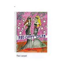 CUADERNO A4 140H RED CARPET CELEB MIQUELRIUS