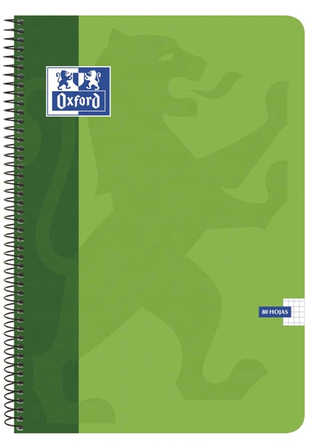 CUADERNO CUARTO CUADRICULA 80H OXFORD REF. 101900254