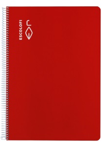 CUADERNO ESCOLOFI CUARTO ***TAPA DURA COLOR ROJO*** CUADRICULA 4X4 50 HOJAS REF. 180974501