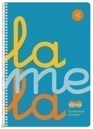 CUADERNO ESPIRAL FOLIO TAPA POLIPROPILENO ***LAMELA DEL 4*** 80 HOJAS