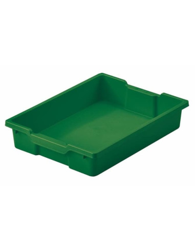 CUBETA PEQUEÑA SIN TAPA FAIBO VERDE DE 420X310X73MM REF: 784-04