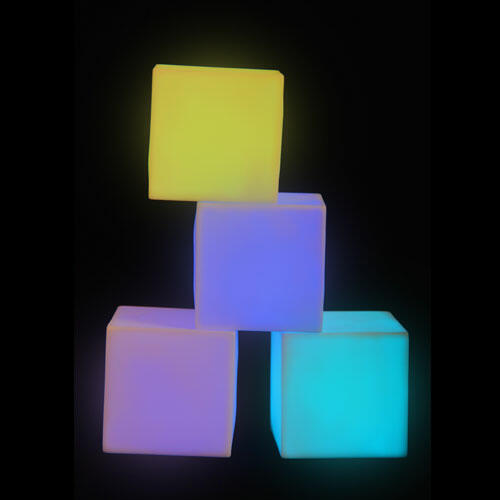 CUBOS DE AMBIENTE CON CAMBIO DE COLOR IMPARA