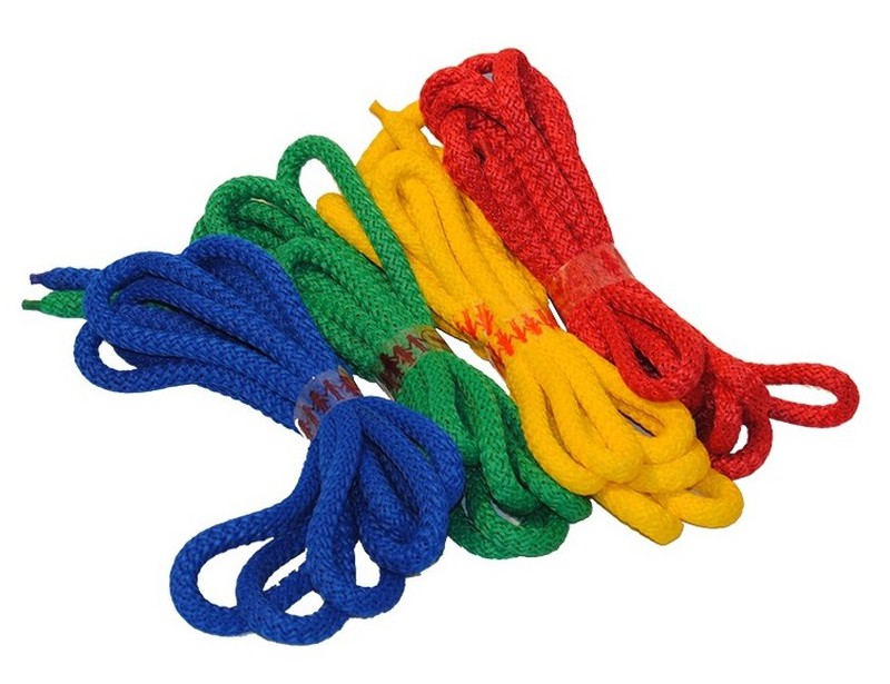 CUERDA DE 2.5 METROS ***PACK DE 4 CUERDAS COLORES SURTIDOS***