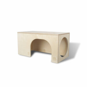 CUEVA GATEO MDF BLANCO 80X40X40CM