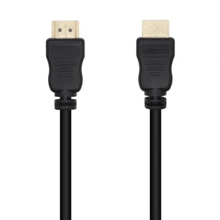 Cable HDMI 1.4 14+1 CCS Aisens A119-0528/ HDMI Macho - HDMI Macho/ 1m/ Negro