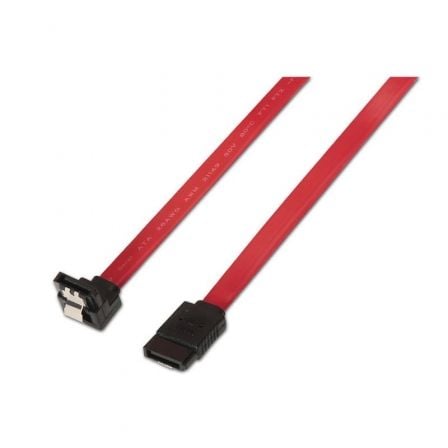 Cable SATA Aisens A130-0156/ SATA Hembra - SATA Hembra/ 50cm/ Rojo