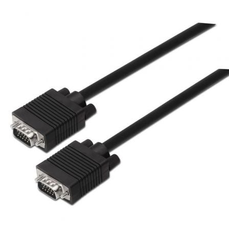 Cable SVGA Aisens A113-0068/ VGA Macho - VGA Macho/ 1.8m/ Negro