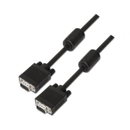 Cable SVGA Aisens A113-0073/ VGA Macho - VGA Macho/ 6m/ Negro