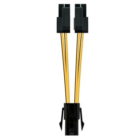 Cable de Alimentación Microprocesador Nanocable 10.19.1401/ Molex -4+4 PIN Macho - Molex 4 PIN Hembr