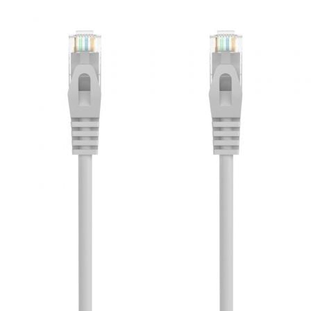 Cable de Red RJ45 AWG24 UTP Aisens A145-0555 Cat.6A/ LSZH/ 20m/ Gris