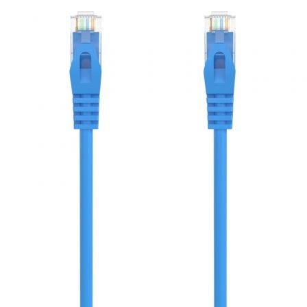 Cable de Red RJ45 AWG24 UTP Aisens A145-0575 Cat.6A/ LSZH/ 2m/ Azul