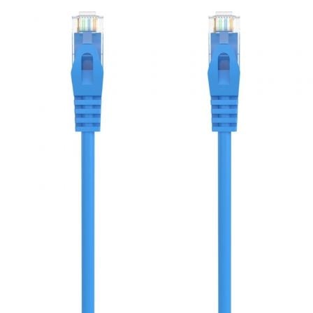 Cable de Red RJ45 AWG24 UTP Aisens A145-0576 Cat.6A/ LSZH/ 3m/ Azul