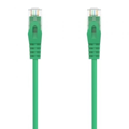 Cable de Red RJ45 AWG24 UTP Aisens A145-0578 Cat.6A/ LSZH/ 30cm/ Verde