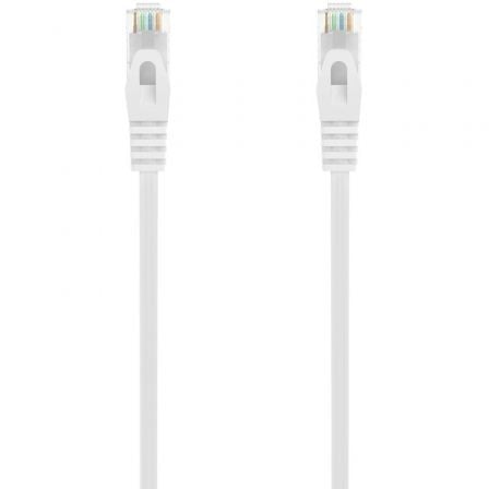 Cable de Red RJ45 AWG24 UTP Aisens A145-0594 Cat.6A/ LSZH/ 1m/ Blanco