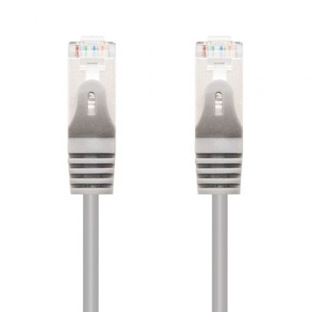 Cable de Red RJ45 FTP Nanocable 10.20.0810 Cat.6/ 10m/ Gris