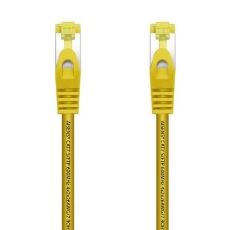 Cable de Red RJ45 SFTP Aisens A146-0475 Cat.7/ 2m/ Amarillo