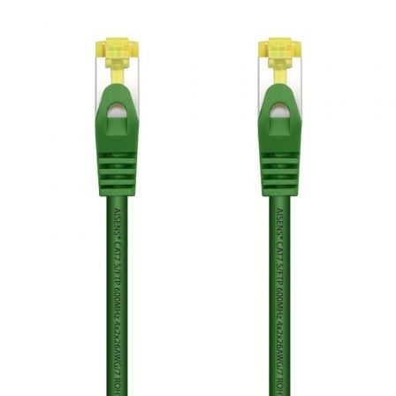 Cable de Red RJ45 SFTP Aisens A146-0482 Cat.7/ 1m/ Verde