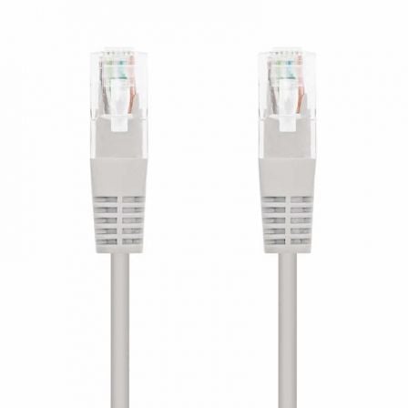 Cable de Red RJ45 UTP Nanocable 10.20.1302 Cat.6/ 2m/ Gris