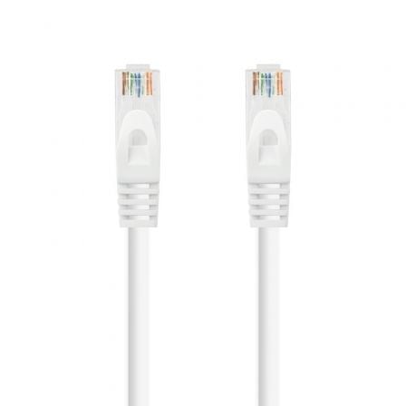 Cable de Red RJ45 UTP Nanocable 10.20.1802-W Cat.6A/ 2m/ Blanco