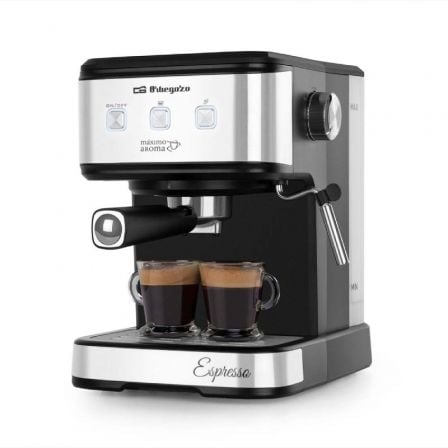 Cafetera Expreso Orbegozo EX 5200/ 850W/ 20 Bares