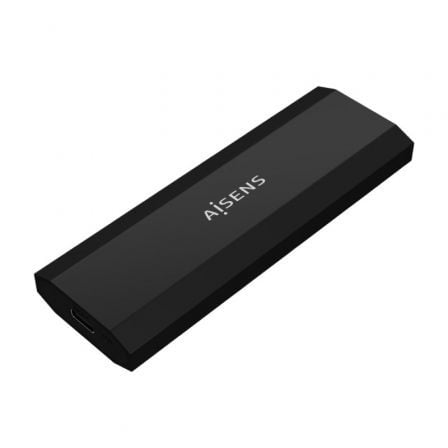 Caja Externa para Disco SSD M.2 SATA/NVMe Aisens ASM2-017B/ USB 3.1/ Sin tornillos