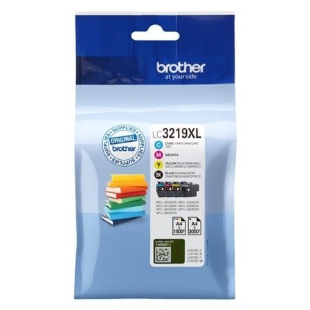 Cartucho de Tinta Original Brother LC-3219XL Alta Capacidad Multipack/ Cian/ Magenta/ Amarillo/ Negr