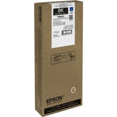 Cartucho de Tinta Original Epson T9441/ Negro