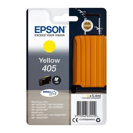 Cartucho de Tinta Original Epson nº405/ Amarillo