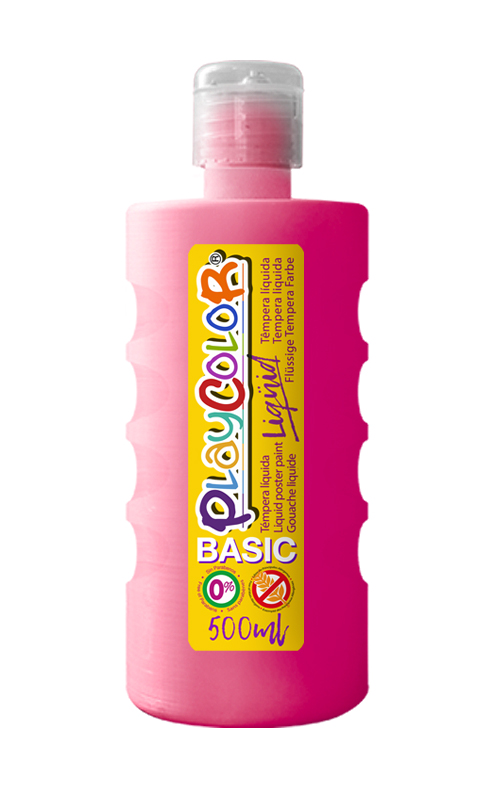 **DESCATALOGADO** TEMPERA LIQUIDA ESCOLAR INSTANT ROSA 500ML REF: 19391