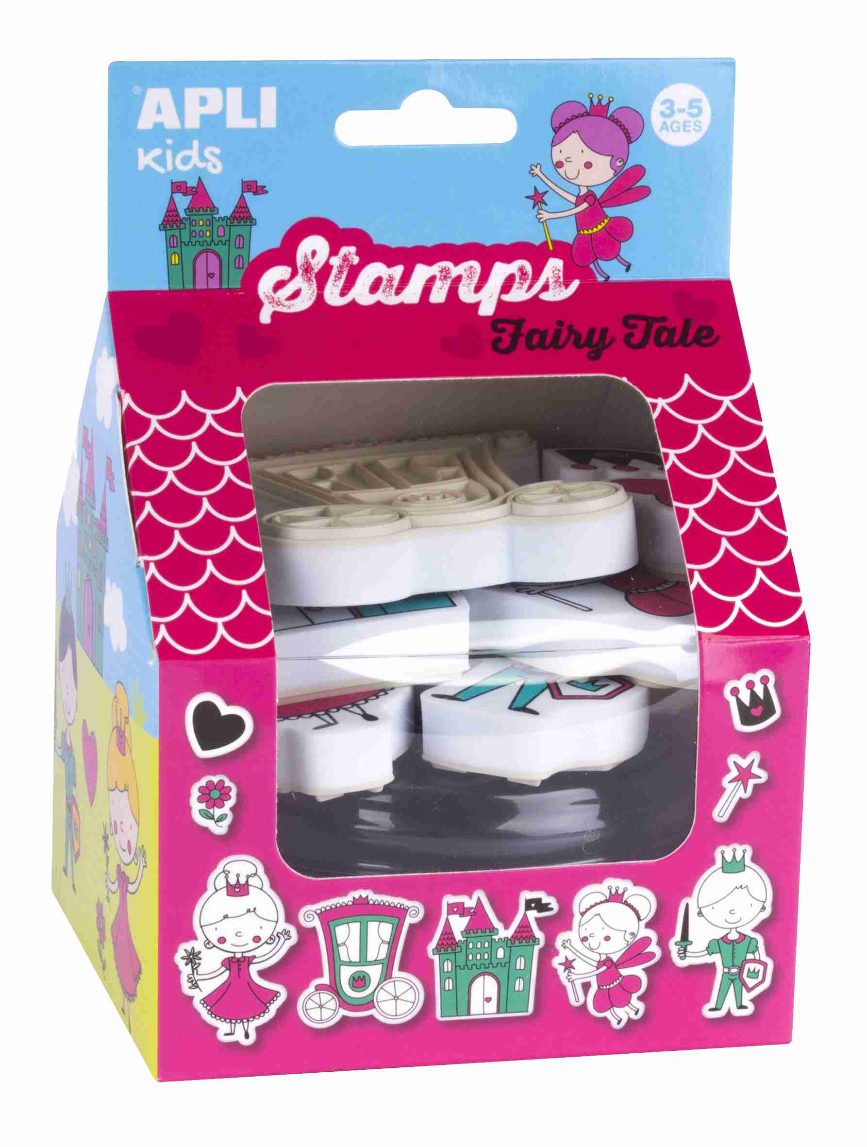 *DESCATALOGADO*TAMPONES APLI KIDS KITS FAIRY TALE KIDS APLI REF: 14871