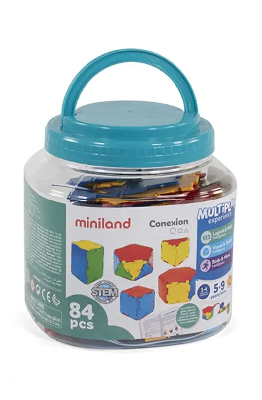 DESCUBRIENDO LA GEOMETRIA Y EL VOLUMEN SET 84 PIEZAS