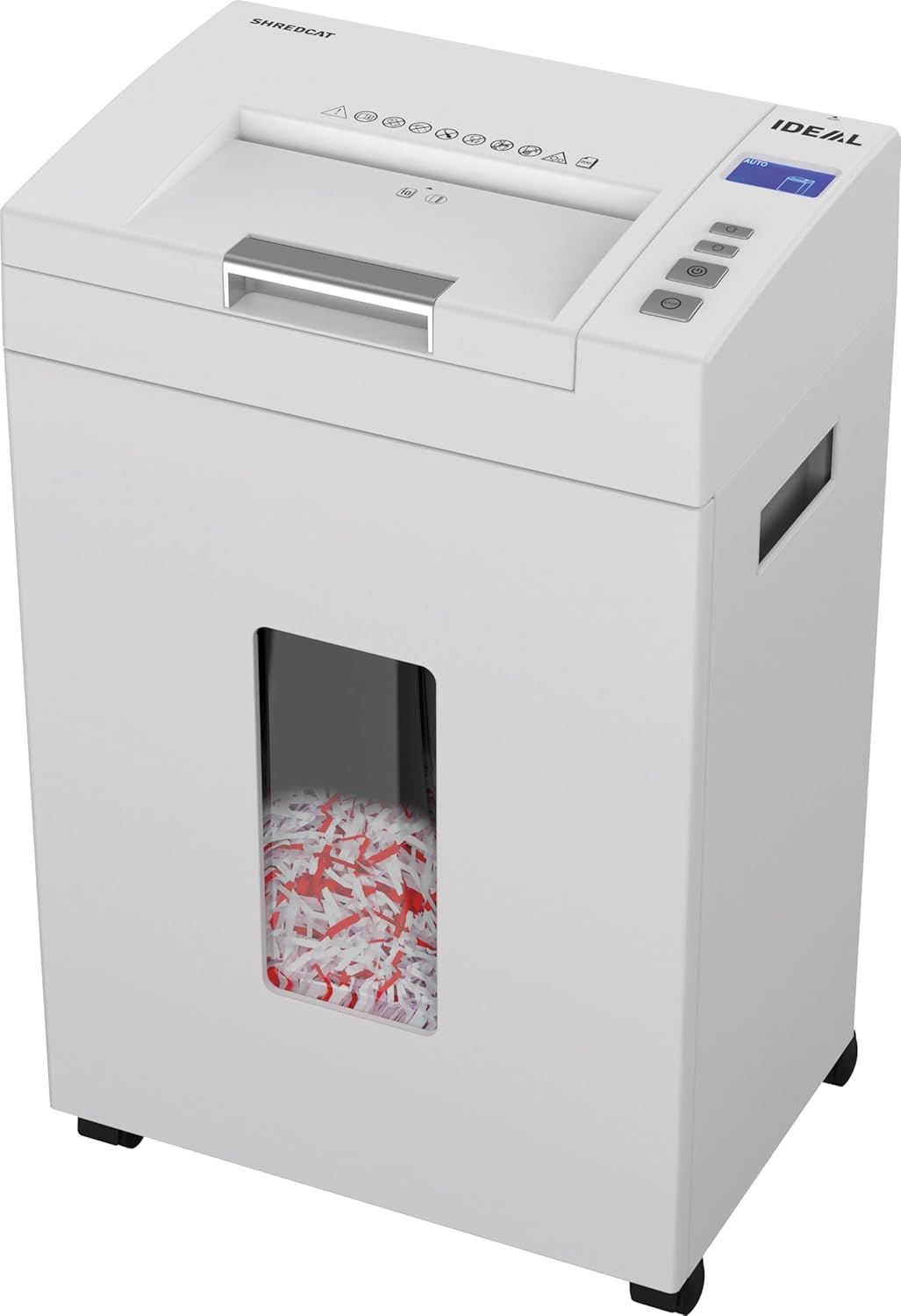 DESTRUCTORA AUTOMATICA 200 HOJAS IDEAL 9292 PAPELERA DE 26 LITROS
