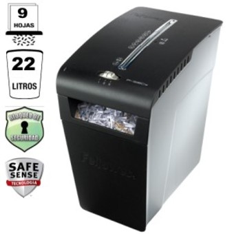 DESTRUCTORA FELLOWES 60CS 9 HOJAS 22 LITROS PARTICULAS REF: 4606101 ***OFERTA***