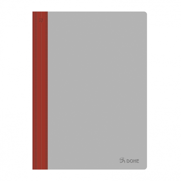 DOSSIER FASTENER ROJO PVC FOLIO REF:RO13202