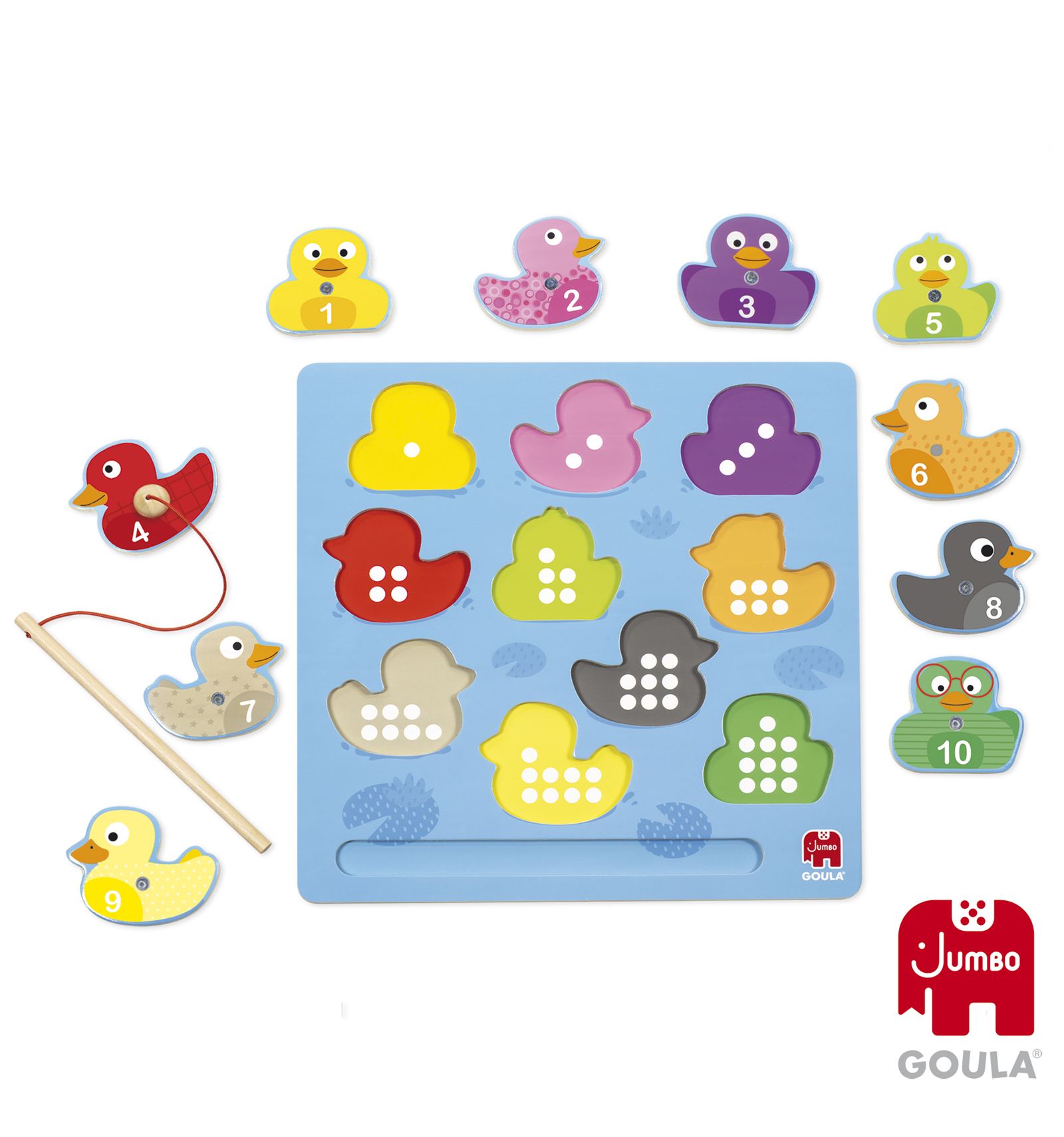 ***Descatalogado cambiar por codigo 59453***  ENCAJE MAGNETICO PATITOS