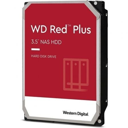 Disco Duro Western Digital WD Red Plus NAS 12TB/ 3.5"/ SATA III/ 256MB