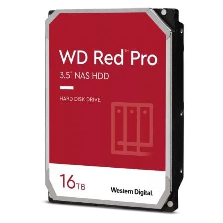 Disco Duro Western Digital WD Red Pro NAS 16TB/ 3.5"/ SATA III/ 512MB