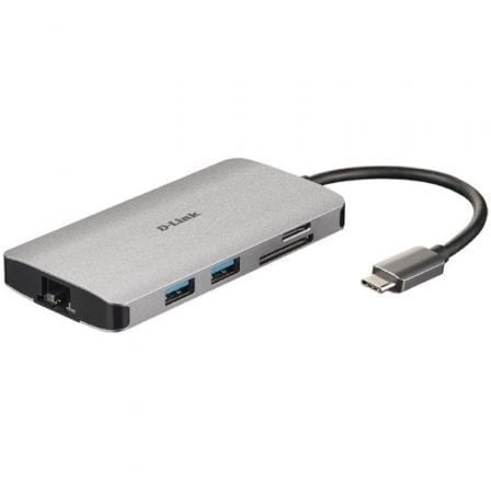 Docking USB Tipo-C D-Link DUB-M810/ 3xUSB/ 1xUSB Tipo-C/ 1xThunderbolt/ 1xHDMI/ 1xRJ45/ 1xLector tar