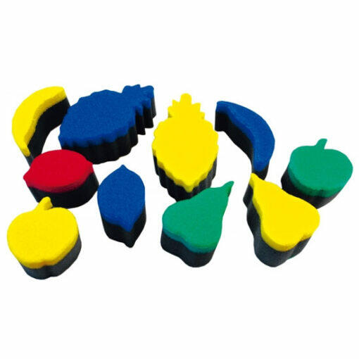 ESPONJAS PARA PINTAR FORMAS FRUTAS
