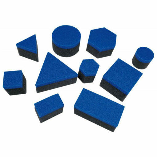 ESPONJAS PARA PINTAR FORMAS GEOMETRICAS BLOQUES LOGICOS