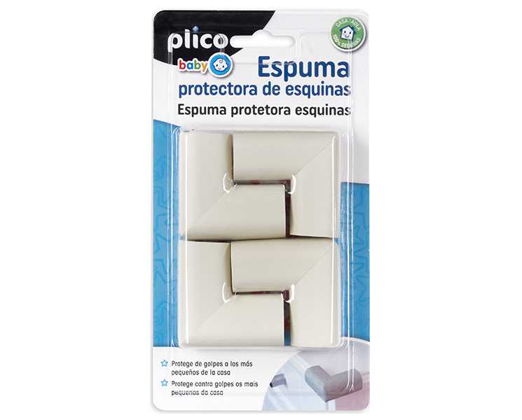 ESPUMA PROTECTORA DE ESQUINAS SEGURIDAD INFATIL PACK 4 REF. P- 14004