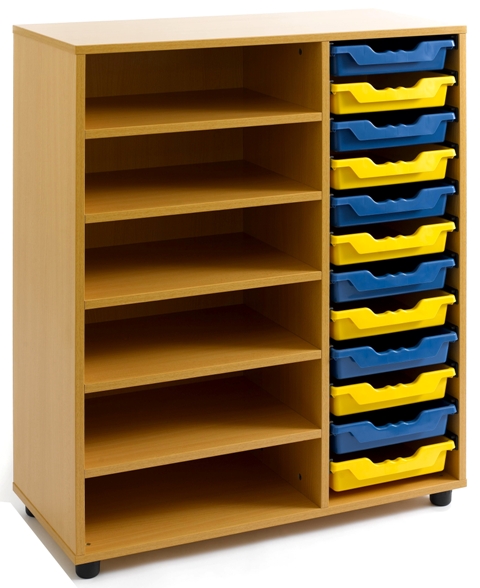 ESTANTERIA GAVETERO 6 HUECOS TAGAR DIMENSIONES: 113X90X40CM REF: 730-7 **CON GAVETAS INCLUIDAS**