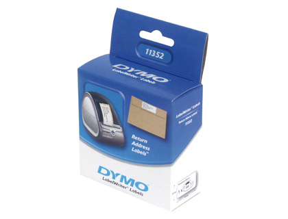 ETIQUETAS DYMO 1 ROLLO LW 89 X 36 TRANS. 99013