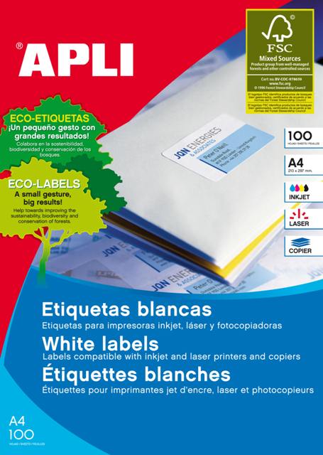 ETIQUETAS ILC APLI 52.5X21.2 REF.01284 100H