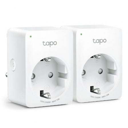 Enchufe WiFi Inteligente TP-Link Tapo P100/ Pack 2