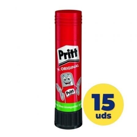 Expositor de Pegamento en Barra Pritt/ 11g/ 15 unidades