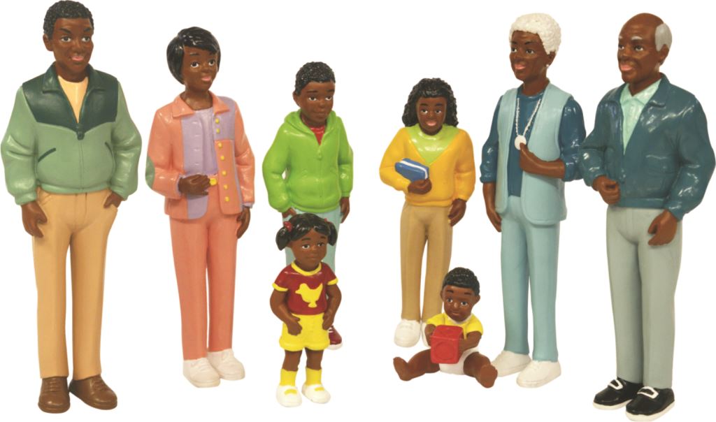 FIGURAS FAMILIA AFRICANA MINILAND REF. 27396