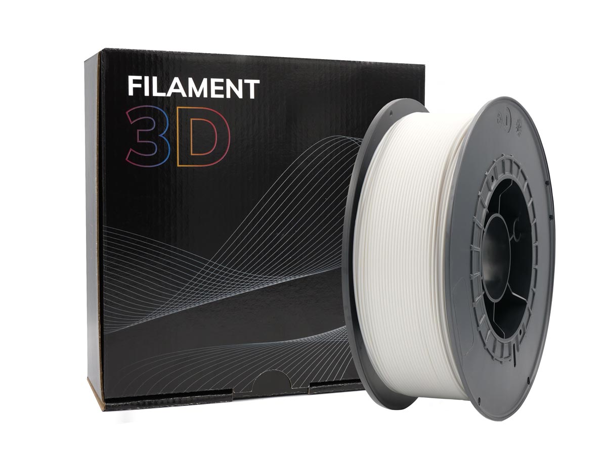 FILAMENTO 3D ***BLANCO*** ABS GOLD 1.75MM DE 1 KG